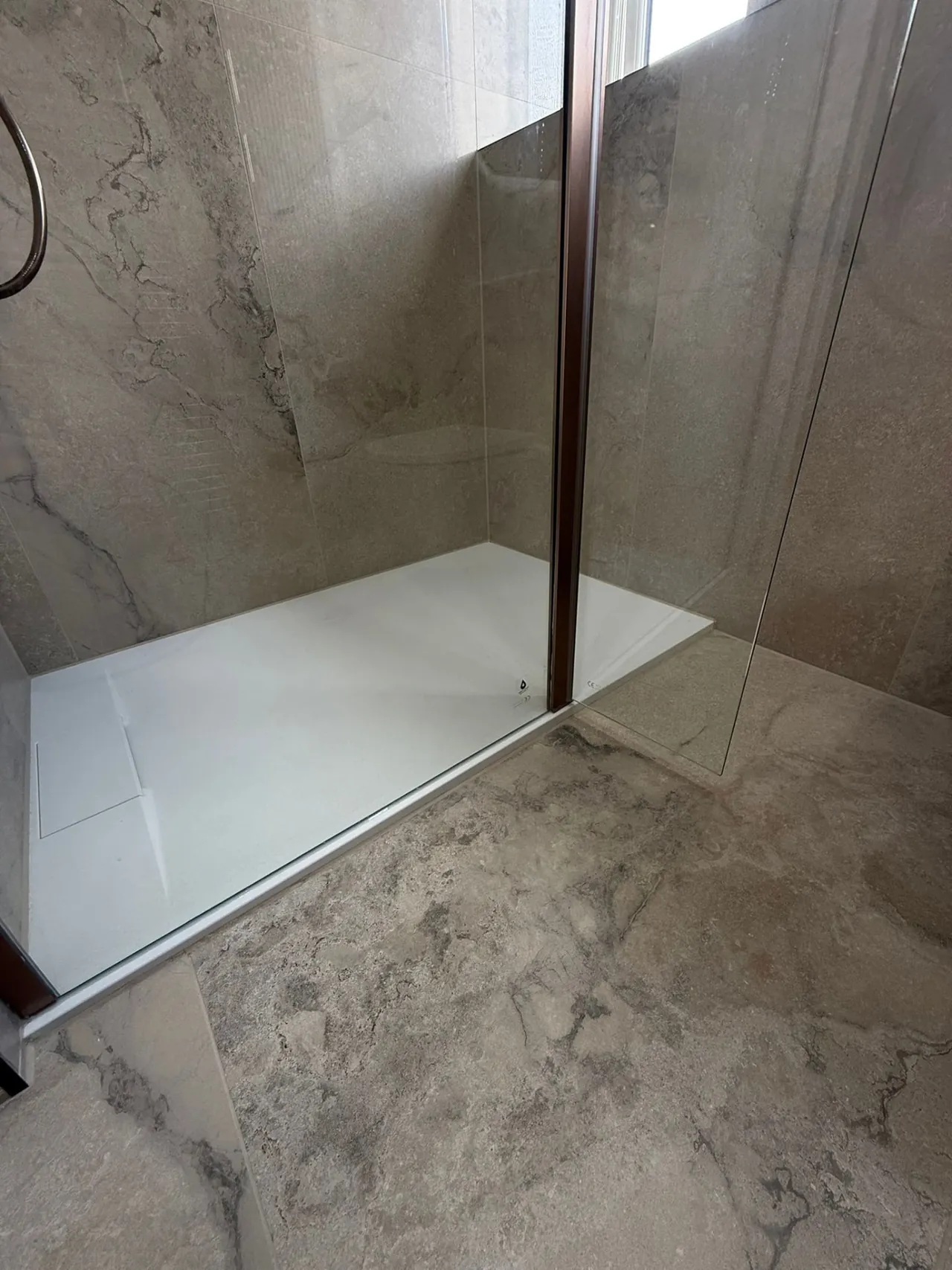 Walk-in shower installation by DPB Plumbing & Bathrooms, Wigan - completed project 17