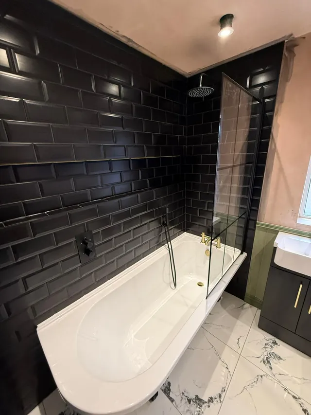 Completed bathroom installation by DPB Plumbing & Bathrooms, Wigan - completed project 29