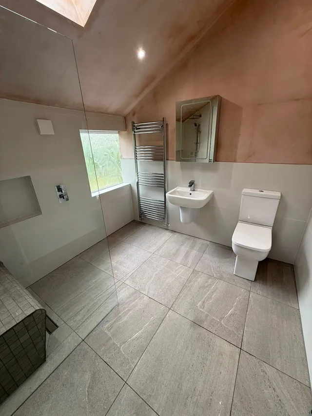 Wet room installation by DPB Plumbing & Bathrooms, Wigan - completed project 3