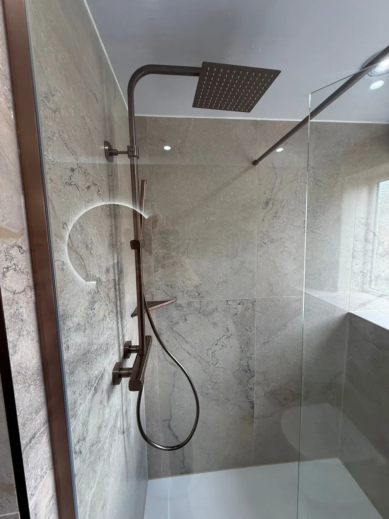 Walk-in shower installation by DPB Plumbing & Bathrooms, Wigan - completed project 18