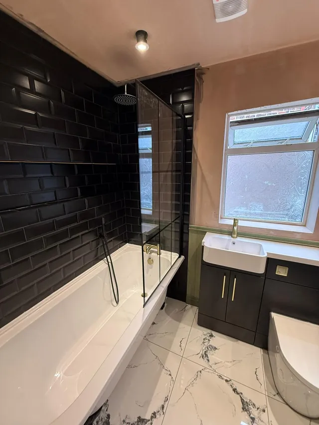 Completed bathroom installation by DPB Plumbing & Bathrooms, Wigan - completed project 50