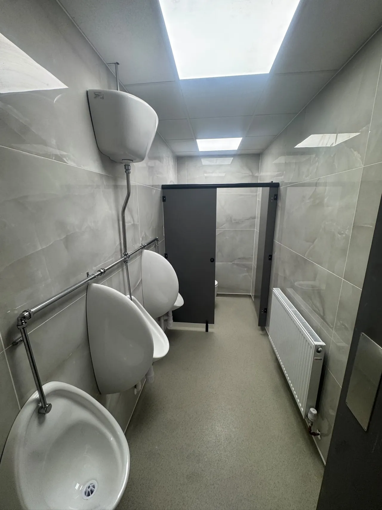 Commercial washroom installation by DPB Plumbing & Bathrooms - completed project 4