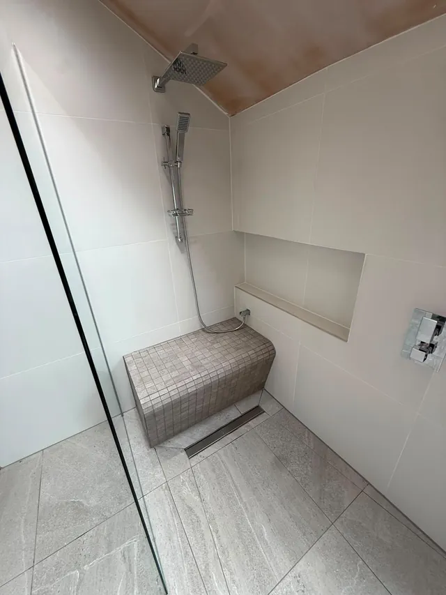 Wet room installation by DPB Plumbing & Bathrooms, Wigan - completed project 4