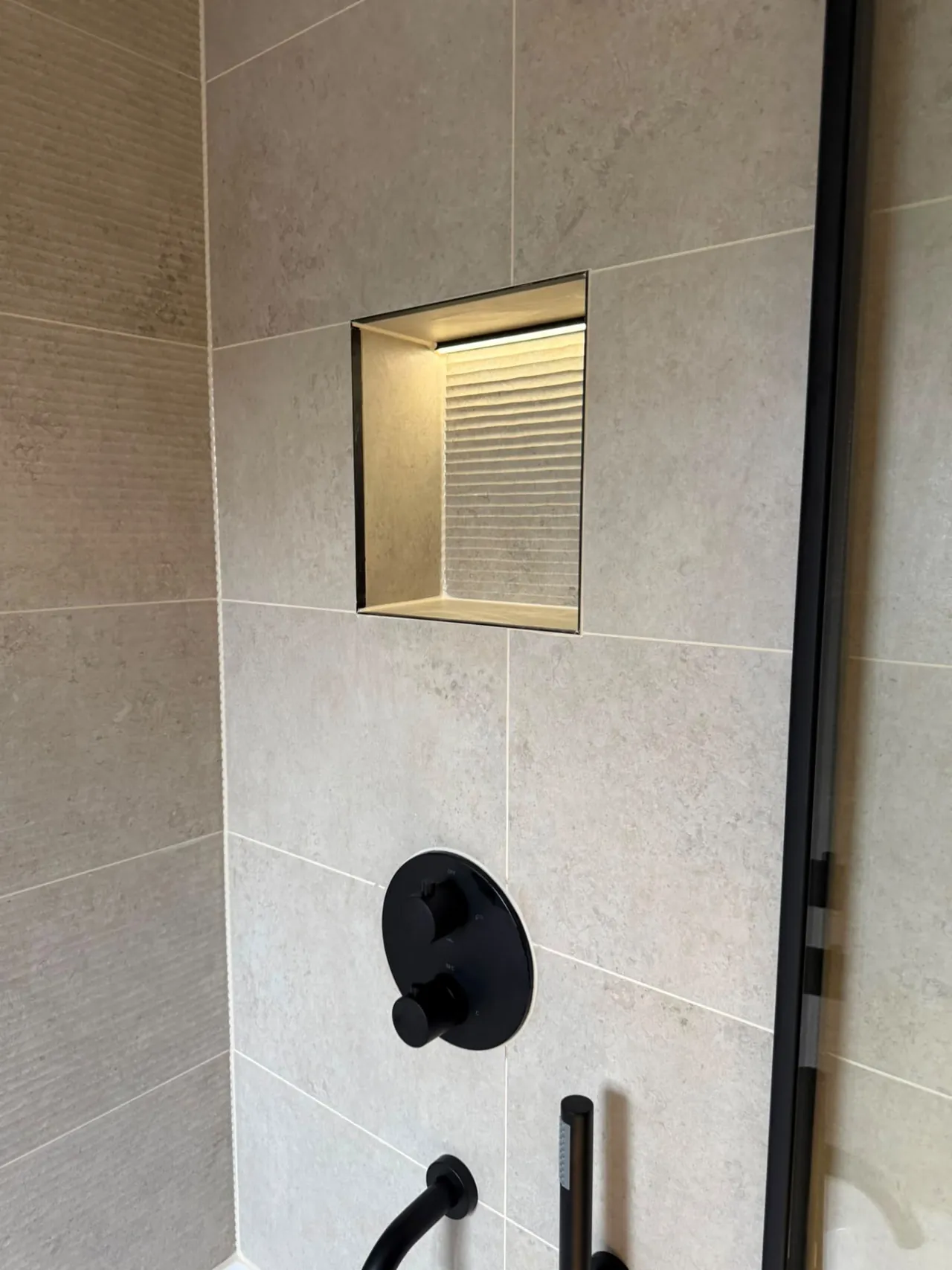 Bathroom wall and floor tiling completed by DPB Plumbing & Bathrooms, Wigan - completed project 8