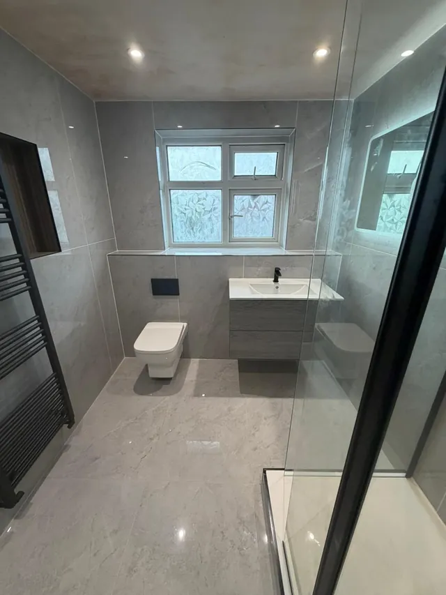 Completed bathroom installation by DPB Plumbing & Bathrooms, Wigan - completed project 63