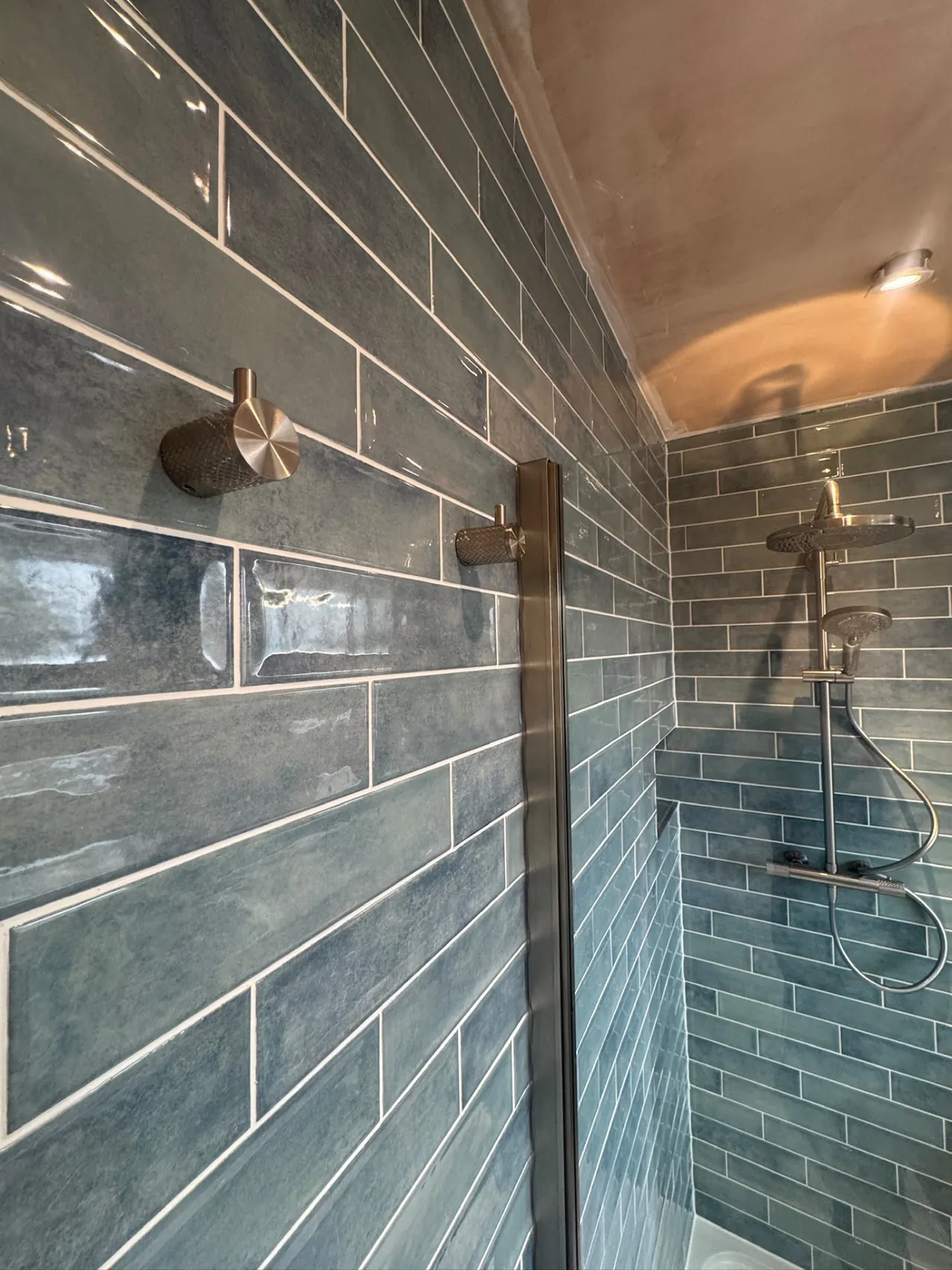 Bathroom wall and floor tiling completed by DPB Plumbing & Bathrooms, Wigan - completed project 2