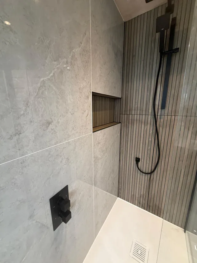 Walk-in shower installation by DPB Plumbing & Bathrooms, Wigan - completed project 6