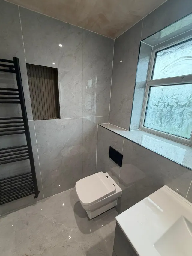 Completed bathroom installation by DPB Plumbing & Bathrooms, Wigan - completed project 48